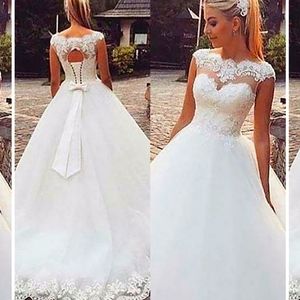 Wedding ball gown.